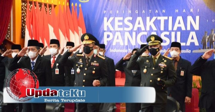 Upacara Peringatan Hari Kesaktian Pancasila Secara Virtual Diikuti oleh Kapolda Jambi
