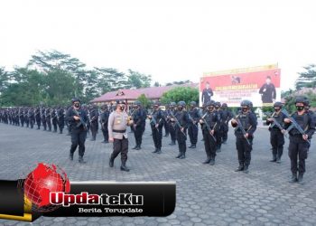 150 personil Brimob Polda Jambi di BKO jaga keamanan di Polda Sulteng