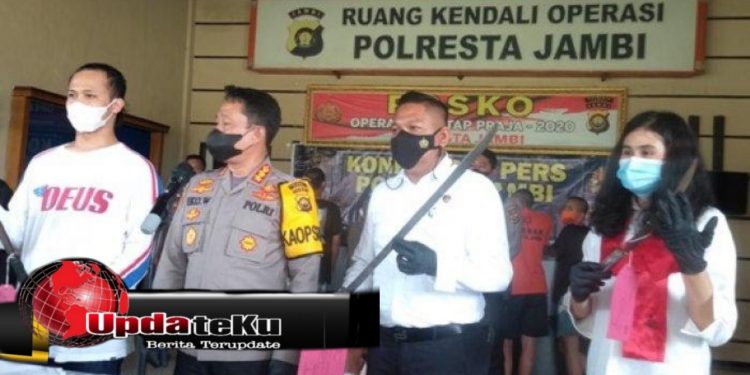 Geng Motor beraksi Brutal berhasil diamankan Polresta