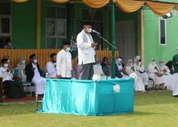 Abdullah Sani Jadi Inspektur Upacara Peringatan Hari Santri Nasional Tahun 2021
