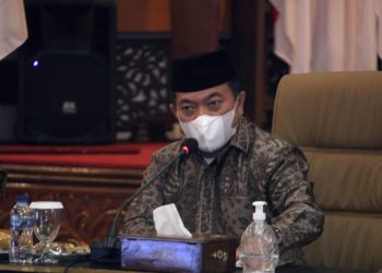 Gubernur Al Haris Pimpin Rapat Persiapan PWN Tahun 2021