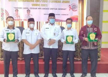 Sekda Harap Rakor Menghasilkan Ide Inovatif Penanganan HIV-AIDS di Provinsi Jambi