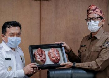 Al Haris Lakukan Audiensi ke BRGM RI dan Kemenparekraf RI