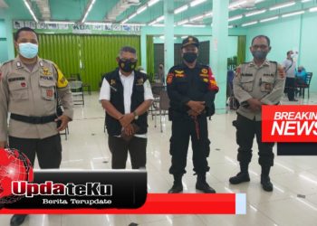 Pokdarkamtibmas Resort Kota Jambi Bersama Polri Melakukan Vaksinasi Sampai Ke Tingkat Kecamatan
