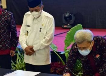 Wagub Apresiasiasi Pencanangan Zona Integritas Satker Lingkup Kanwil BPN Provinsi Jambi