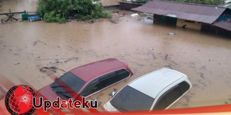 Sejumlah Wilayah Di Kota Jayapura Dikepung Banjir Dan Tanah Longsor