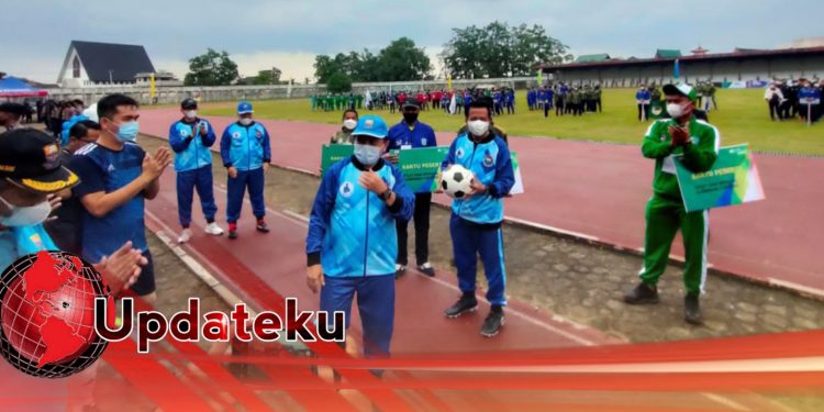 Penonton Gubernur Cup Diwajibkan Membawa Kartu Vaksin Lengkap