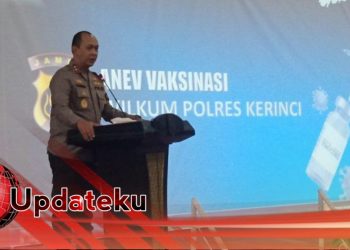 Kapolda Jambi Gelar Pertemuan Tatap Muka dengan Para Kades di Kerinci