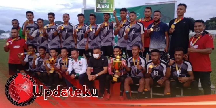 Tunduknya Amphibi Waipare FC Terhadap Amop Paga FC Di Laga Final Askab Cup 1 Sikka