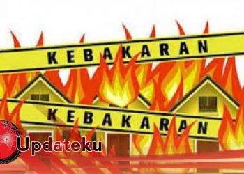 Kebakaran Hebat Melahab Puluhan Rumah Dan Kios, Kerugian Mencapai 1 Miliar