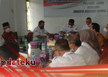 KPK Rapat Bersama KAD Provinsi Jambi , Berbagai Isu Mencuat