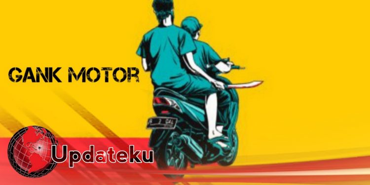 Gank Motor Bersenjata Tajam Ditangkap Warga
