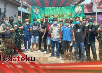 Koramil–415-11/Jambi Timur Laksanakan Vaksinasi Untuk Masyarakat Di Kelurahan Jambi Timur