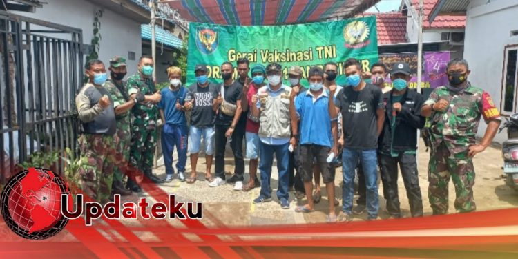 Koramil–415-11/Jambi Timur Laksanakan Vaksinasi Untuk Masyarakat Di Kelurahan Jambi Timur