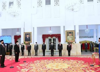 Jokowi Lantik Kepala Otorita IKN Dan Wakil Kepala Otorita Di Istana