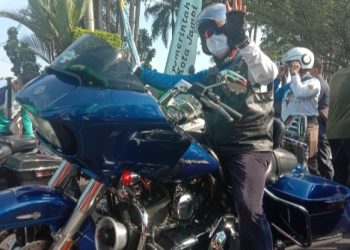 Fasha Promosikan Kota Jambi Bersama Ratusan Bikers Motor Besar