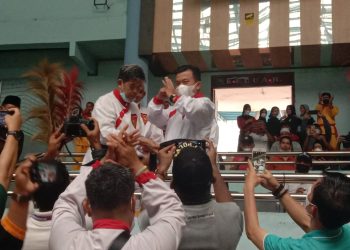 Gubernur Jambi Al Haris Membuka Kejurnas Pencak Silat di GOR Kotabaru