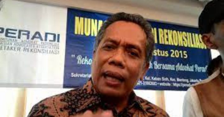 Luhut Pangaribuan Ketua Umum Peradi Sesuai Dengan Yang Diumumkan Dirjen AHU