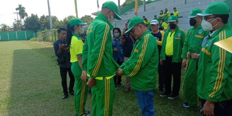Wawako Maulana Melepas 116 Atlet Kota Jambi Mengikuti POPDA Provinsi Jambi