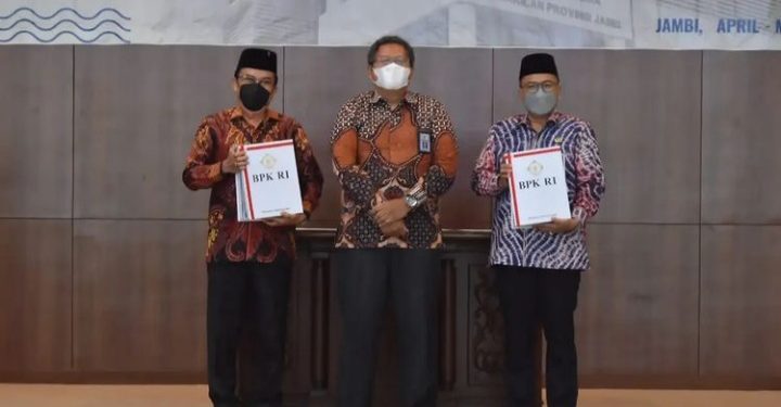 Pemkot Jambi Menerima Predikat Opini WTP Sebanyak Enam Kali