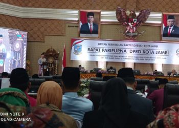 Rapat Paripurna HUT Kota Jambi Bertabur Apresiasi Atas Kinerja Pemerintah Kota Jambi