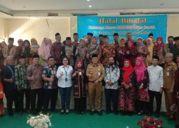Wakil Walikota Jambi DR.dr. H. Maulana, MKM Halalbihalal Bersama FKPPNS Kota Jambi