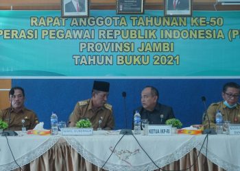 Abdullah Sani Buka RAT Koperasi Pegawai Pemprov Jambi