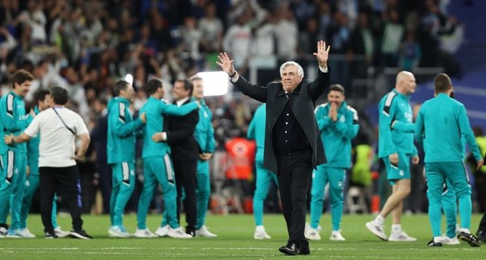 Ancelotti Ukir Sejarah Madrid Singkirkan Man City