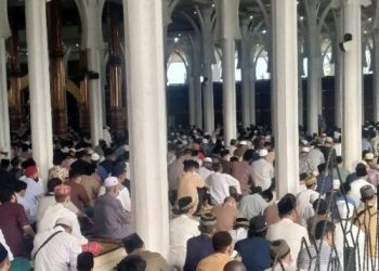 Gubernur Jambi Sholat Idul Fitri di Masjid Al- Fallah