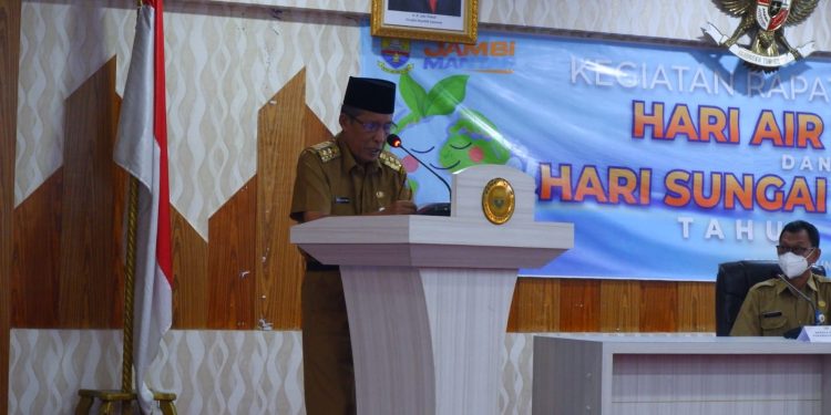 Wagub Jambi Ungkap Tantangan Terkini Ketersediaan dan Mutu Air