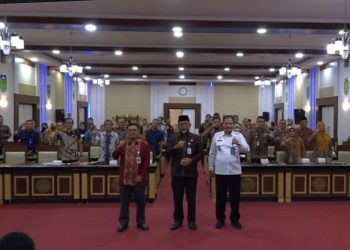 Sekda Provinsi Jambi H. Sudirman,S.H.,M.H Apresiasi Terhadap Penyelenggaraan Rapat  Koordinasi (Rakor) Hukum se- Provinsi Jambi