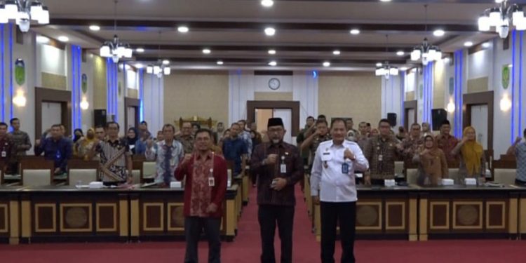 Sekda Provinsi Jambi H. Sudirman,S.H.,M.H Apresiasi Terhadap Penyelenggaraan Rapat  Koordinasi (Rakor) Hukum se- Provinsi Jambi