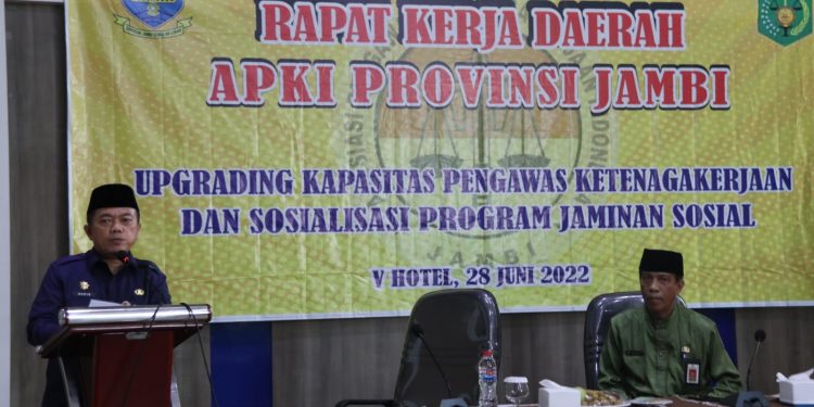 Gubernur Jambi, Dr.H.Al Haris,S.Sos.,M.H, Berharap APKI Provinsi Jambi Perkuat Fungsi Pengawasan