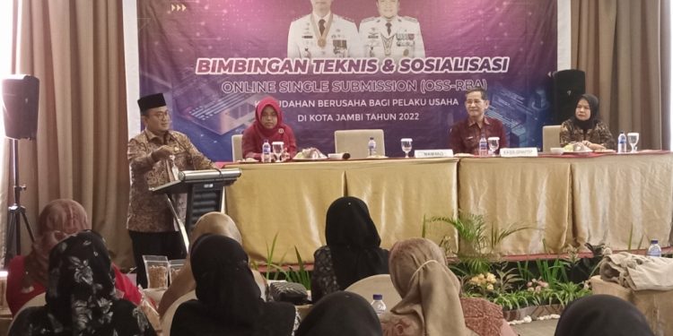 Wawako Jambi Dr. dr. H. Maulana, MKM, Berikan Kiat Usaha Kepada Pelaku Usaha
