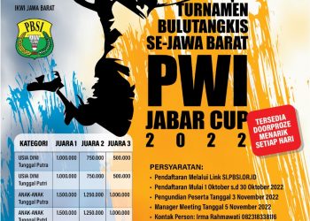 IKWI JABAR Akan Gelar Turnamen Bulutangkis PWI JABAR Cup