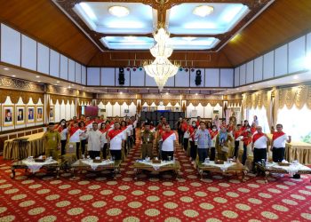 Wakil Gubernur Jambi Abdullah Sani Sampaikan Pemerintah Provinsi Jambi Mendukung  Setiap Kegiatan Rohani dan Pengembangan Kreativitas Kerohanian