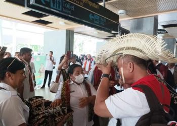 Ketua LP3KD Provinsi Jambi Kasianus Telambanua Tiba di Kota Kupang