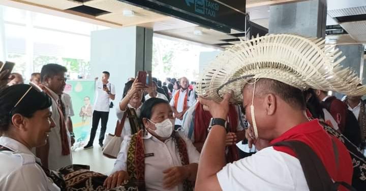 Ketua LP3KD Provinsi Jambi Kasianus Telambanua Tiba di Kota Kupang