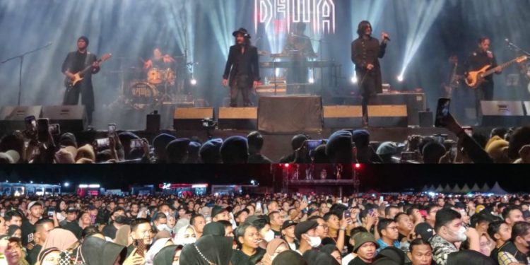 Walau Hujan Turun Sejenak, Baladewa Penuhi Lapangan Ex Arena MTQ Kota Jambi