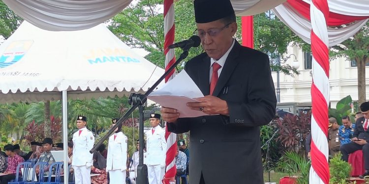 Wagub Jambi Abdullah Sani Jadi Irup Peringatan Hari Sumpah Pemuda ke 94