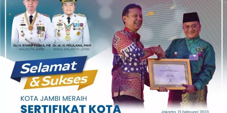 Kota Jambi Raih Sertifikat Bebas Frambusia dari Kementerian Kesehatan RI