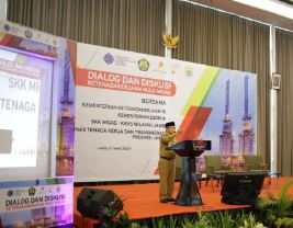 Gubernur Jambi Al Haris Mendukung Program SKK Migas Dalam Dialog Bersama Wamenaker RI