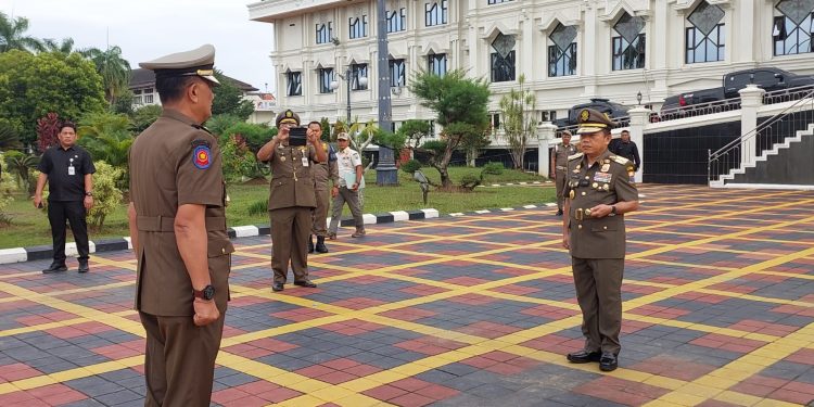 Gubernur Jambi, H. Al Haris, Pimpin Apel HUT ke 73 Satpol PP