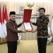 Gubernur Jambi Al Haris Terima Dokumen Subtansi RTRW Provinsi Jambi 2023-2043 dari Menteri ATR