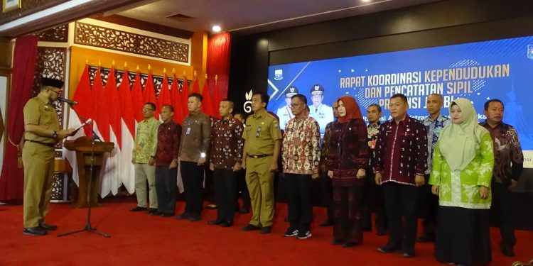 Sekda Provinsi Jambi, H.Sudirman Harapkan Adanya Pemahaman Terkait Administrasi Kependudukan