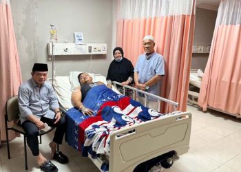 Wartawan Korban Pembacokan Mendapat Kunjungan dari Gubernur Jambi Al Haris