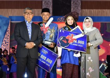 Malam Grand Final Bujang Gadis Kota Jambi Sukses Digelar, Dihadiri Walikota Jambi Syarif Fasha