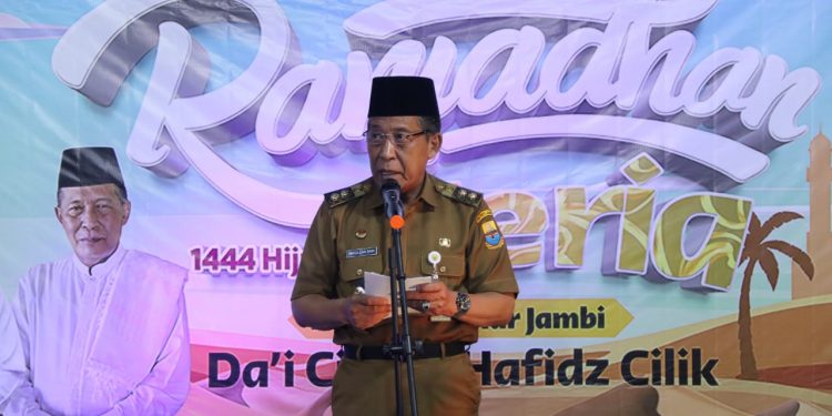 Wagub Jambi Drs. H. Abdullah Sani : Program Ramadan Ceria Jambi TV Gali Bakat Anak Dalam Dakwa