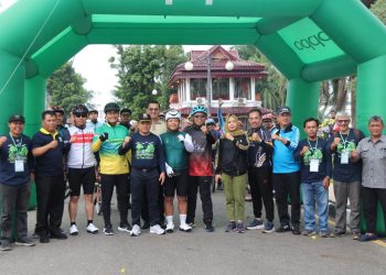 Gubernur Jambi Al Haris Lepas Fun Bike Gowes to Gambut