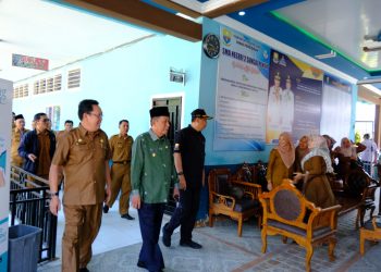 Wagub Sani Tinjau Proses Ujian Akhir Tahun di SMA dan SMK Kerinci